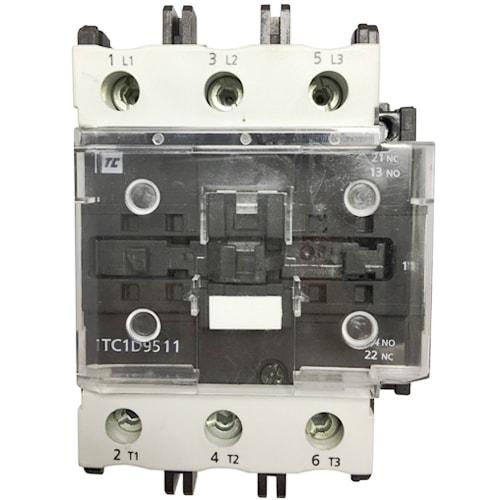 Contactor 40A->95A, 1NO+1NC